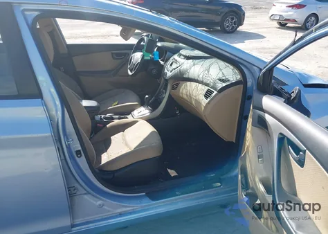 2012 Hyundai Elantra Gls (Ulsan Plant) z USA, uszkodzony, nr VIN KMHDH4AE2CU423585